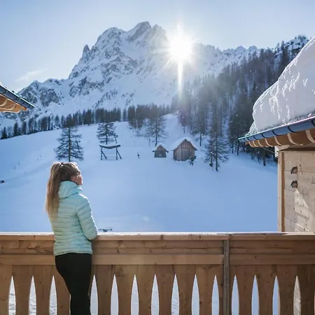 Rotwandwiesen Chalets Ski In/Out - 1900Mt Sexten Exterior photo